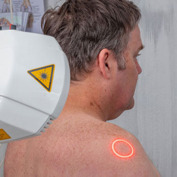 Laser Therapy helps reduce pain, inflammation and swelling Low Level Laser Therapy helps reduce pain